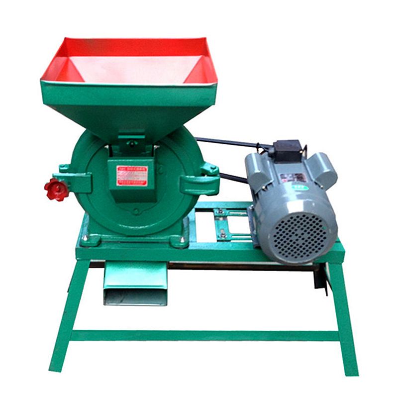 Dry and Wet Dual-Use Soybean Grinder, Corn Crusher, Multi-Grain Flour Mill, Small Feed Crushing and Grinding Machine