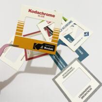 135 diy paper card frame gift film film frame paper card 135 slide frame