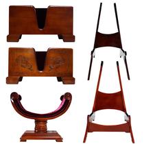 Guitar Shelf Bracket Base Cellist Cellist Ground Shelf Placement Rack Low Tone Cello Wooden Show Shelf Big Bass