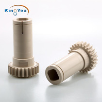 Precision CNC machining center with accuracy up to 0.01mm for customized processing of engineering plastic PEEK