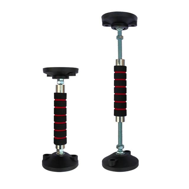 Bathroom Installation Tool: Extendable Bathroom Cabinet Installation Support with Reversible Thread, Adjustable Lift for Under-Counter Basin