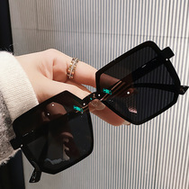 Sunglasses sunglasses for men and women 2024 new style glasses high-end fashionable driving sun protection big face slim and handsome