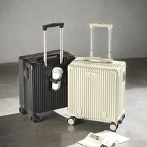 Boardable suitcase small suitcase small 18-inch 20 men and women light aircraft mini password box free checked box