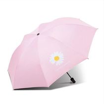 Customized womens outdoor convenient Korean garden umbrella manual mini customized commercial printing for men and women outdoor