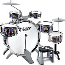 Extra large childrens drum set jazz drum music toy percussion instrument baby boy early education puzzle 1-3-6 years old]