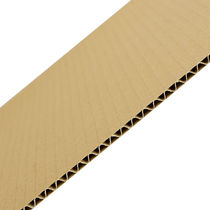 Juyuan JUYUAN corrugated cardboard cardboard backing board three layers A flute about 4mm40x40cm 20 sheets set 1