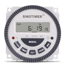 TM619H-2 microcomputer time control switch 7-day programmable cycle timing intelligent time controller 220V