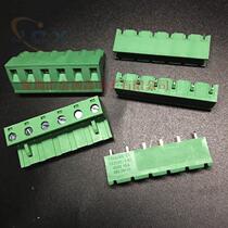 Plug-in terminal block KF2EDG-7 62MM straight bent pin 2P3P4P5P6P7P8P-10P opening
