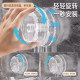 Bathroom Suction Cup Storage Rack, No-Drill Wall-Mounted Shelf for Toilet, Washbasin, and Various Gadgets