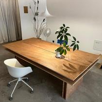 Nordic modern conference table long table 6-18 people reading room library training table script killing computer office desk