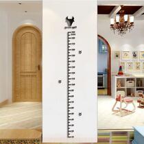 Acrylic 3D three-dimensional wall stickers cartoon twelve constellations height measurement stickers bedroom childrens room porch measuring ruler