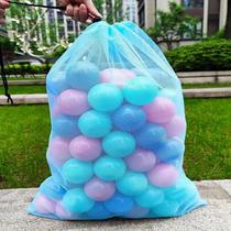 Ocean ball storage bag wave ball storage basket cleaning mesh bag oversized toy storage bag mesh breathable white bag