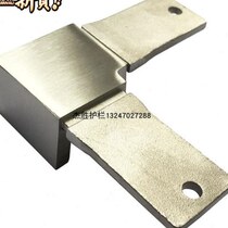 2021 Guardrail Accessories Glass Stainless Steel Concave Groove Pipe Clamp Glass 7 Glass Single Groove Square Tube Stair Balcony Handrail Pipe 2