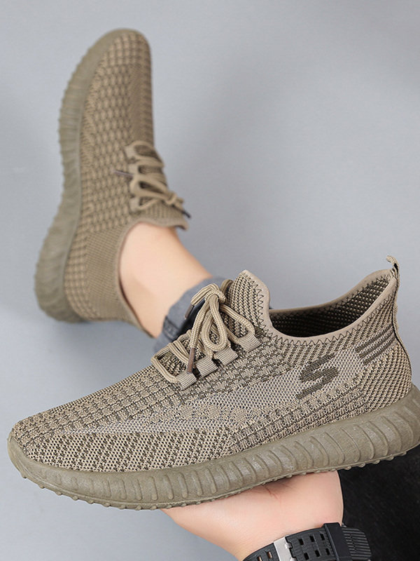 Summer New Style Coconut Men's Shoes, Running and Work Shoes, Breathable Soft-Soled Casual Versatile Korean Style Soft-Soled Shoes for Men