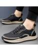 Men's Shoes New Autumn Breathable Casual Shoes Men's Leather Shoes Lightweight Soft Sole Kitchen Work Shoes Sports Casual Shoes