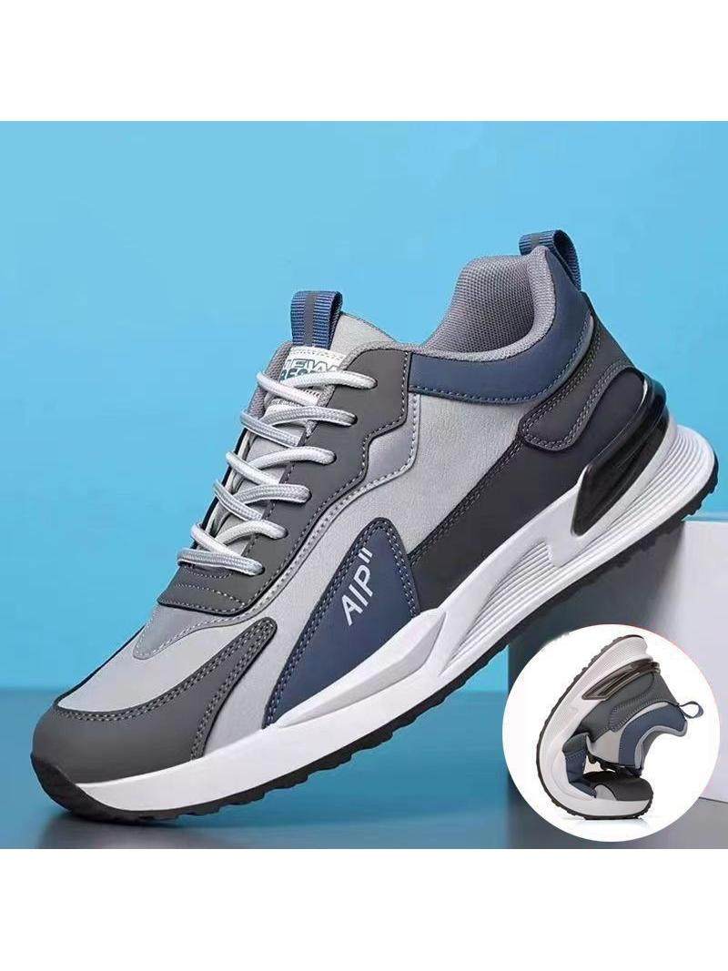 New Forrest Gump Men's Shoes for Autumn and Winter, Waterproof Youth Sports Running Casual Men's Shoes, Work Dad Shoes, Versatile Trendy Shoes