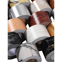 Frame self-adhesive edge strips wardrobe wear-resistant self-adhesive paper pure black centimeter toilet wall stickers waterproof edge strips