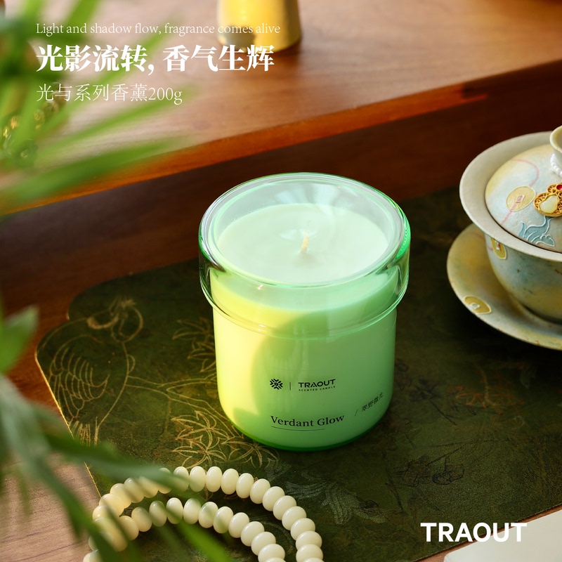 [Light and Series] Home Decoration for Housewarming High-End Fragrance Large Capacity Scented Candle