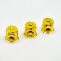 100 pieces of E26-XY-4 double-pointed lamp holder E26 screw brass lamp holder LED lamp threaded lamp holder