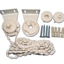 Shaft lift curtain plastic installation base to advertising roll pull accessories hand curtain bead code curtain roll window curtain