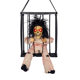 Halloween Decoration Hanging Ghost Prisoner Cage Ghost Hanging Ghost Secret Room Haunted House Bar Horror Hanging Ornament Scene Setup Props