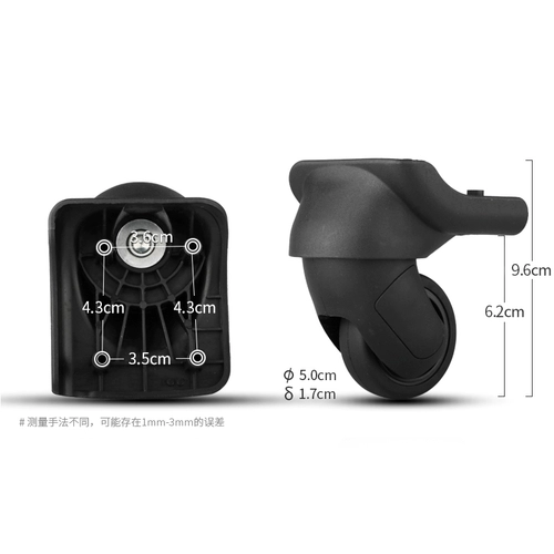 Подходит для аксессуаров для колес чемодана Samsonite, бесшумного универсального ремонта роликового шкива чемодана Samsonite.