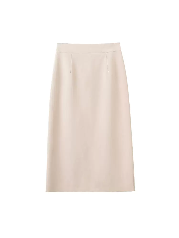 Summer skirt, A-line, tight