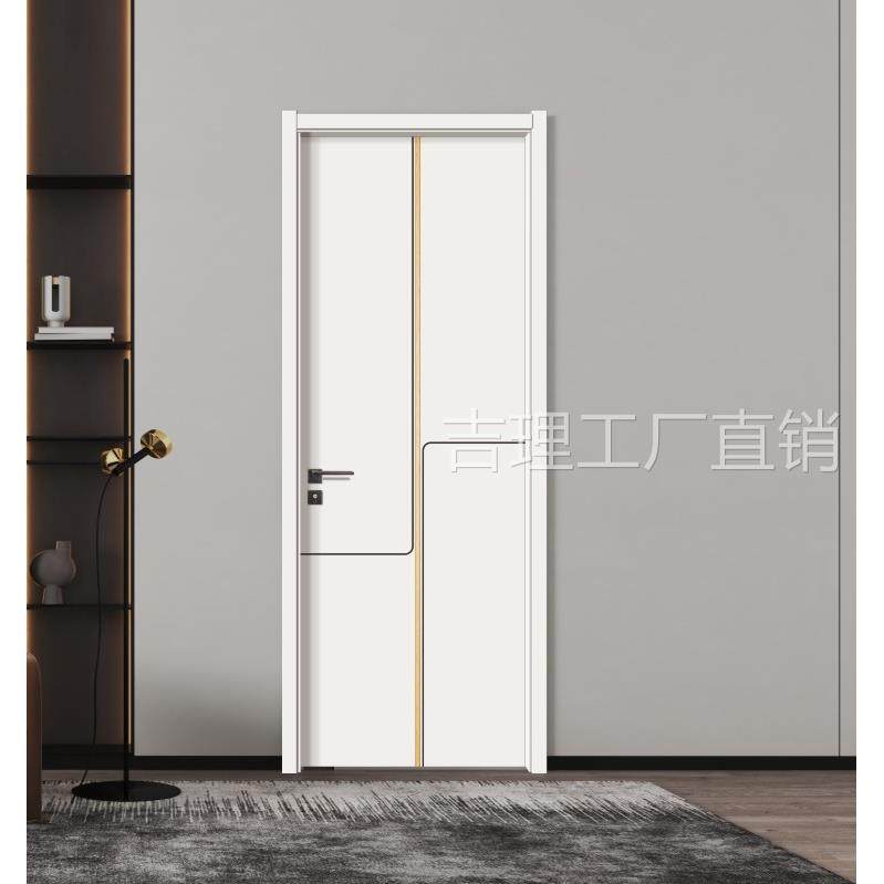 New Style Bedroom Door, Room Door, Interior Door, Solid Wood Composite Door, Office Door, Solid Wood Door Set, Wooden Door, Single Door