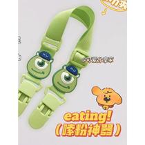 powdered artifact paper towel holder hanging neck napkin clip adult handkerchief clip dry rice clip anti-dirty saliva napkin clip for eating