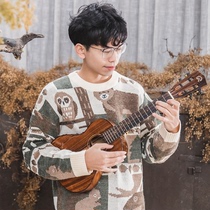 Fun musical instrument Ruisheng Ukulele AC200 AT200 Acacia wood full single advanced small guitar Ukulele