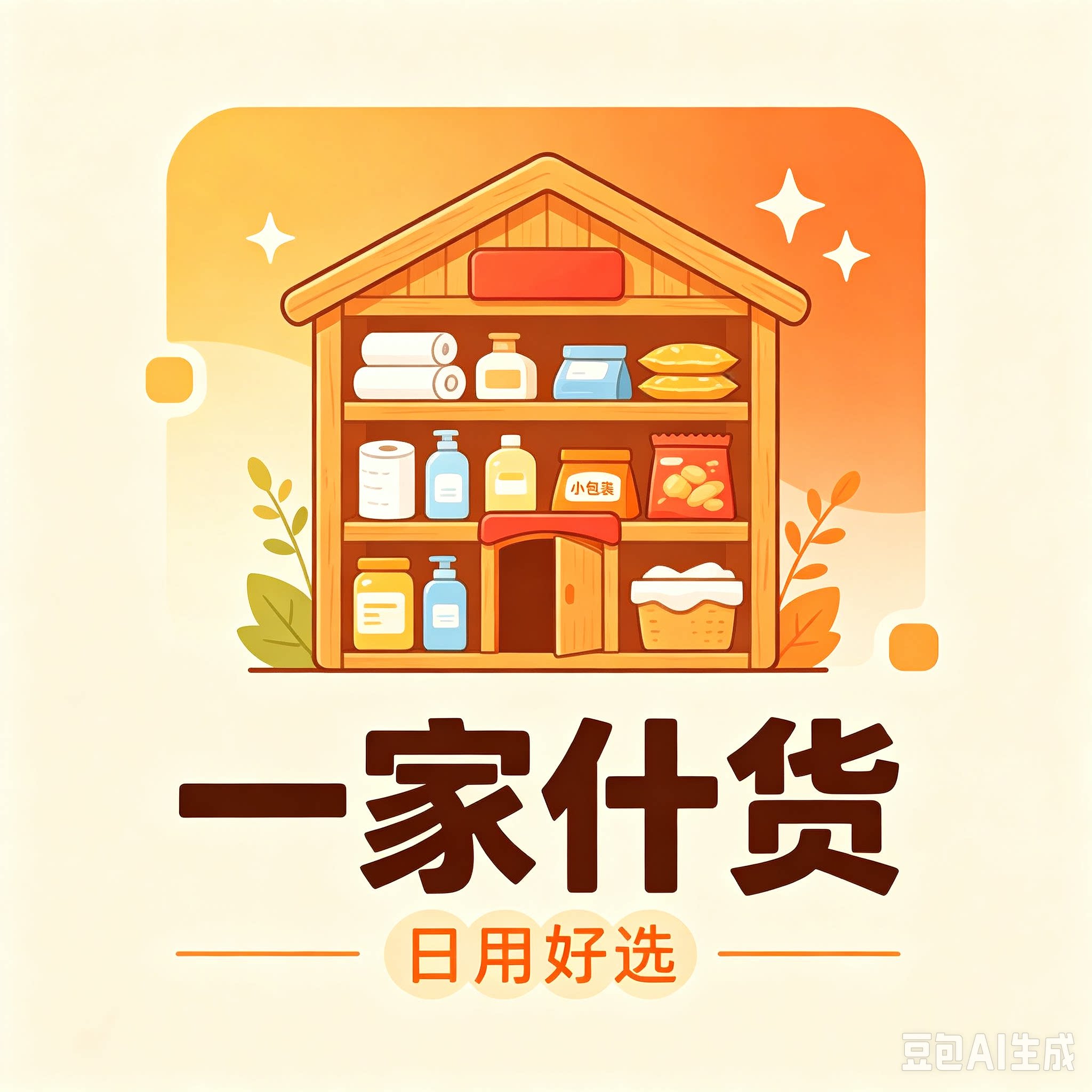 一家什货的LOGO