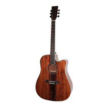 (Zhenzhen Factory) 41-inch spruce veneer top folk acoustic guitar polished bright Guitar