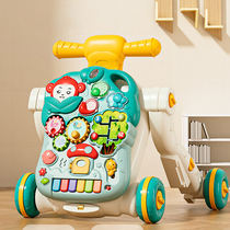 Japanese baby walker 6 to 18 months hand push anti-rollover baby childrens toy anti-o-legged child