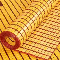 Summer mahjong mat 1 8m folding double bed 1 5m 1 2m bamboo mat mahjong mat student single mat