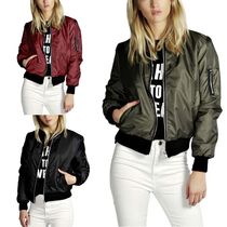 Women Thin Jackets ops Basic Spring Autumn Casual O-neck Jac