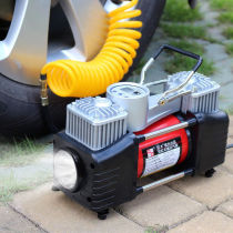Vehicle-mounted air pump air pump for cars portable car tires high-power electric double-cylinder high-pressure car tires