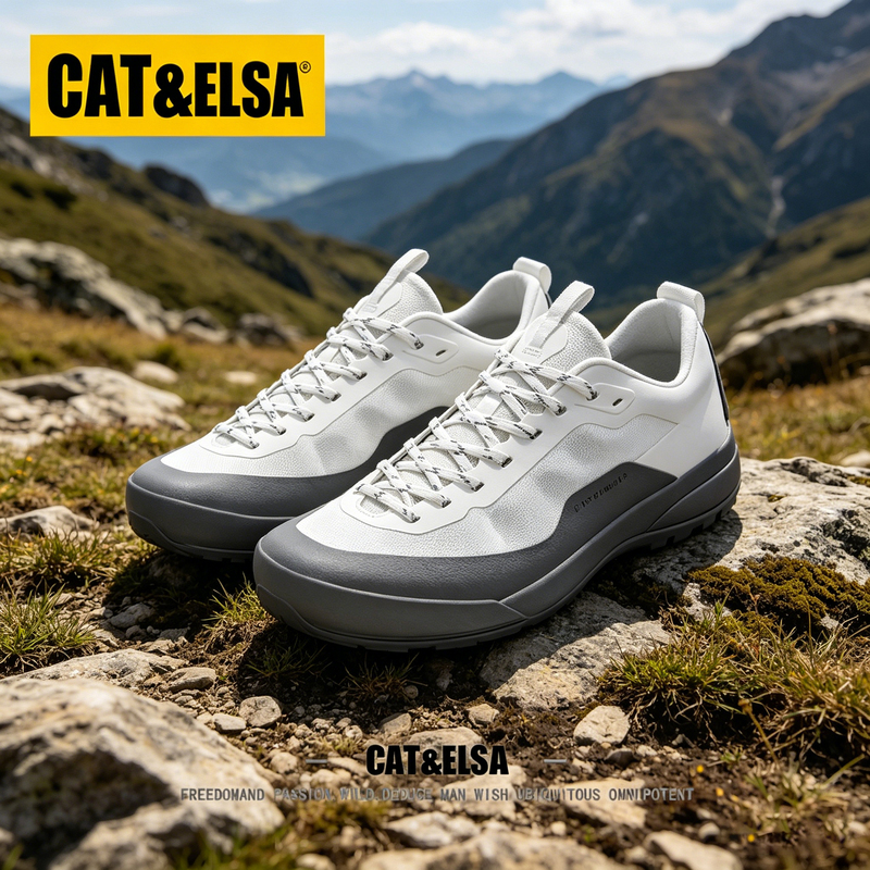[Functional Players] American Cat&Elsa Co-Branded Lightweight Hiking Shoes for Men and Women in Summer, Outdoor Mountaineering and Cross-Country Shoes