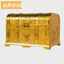 Retro Pirates of the Caribbean toy treasure chest large childrens treasure collection treasure hunt annual party game treasure box