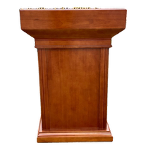 Restaurant hotel welcome guide shopping guide training parking platform solid wood speech hosting meeting leadership report desk