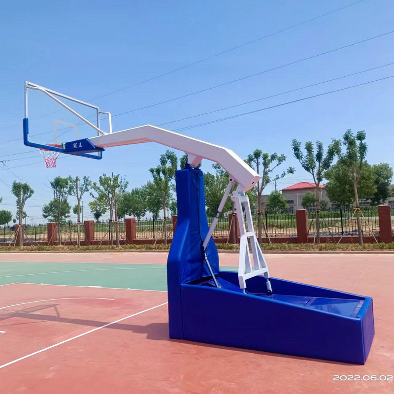 Direct Sale of Electric Hydraulic Basketball Stands, Imitation Hydraulic Basketball Stands, Foldable and Adjustable Basketball Stands, In-Ground Competition Training Dunking Stands