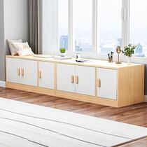 Bay window cabinet floor-to-ceiling cabinet window sill storage cabinet low cabinet floor cabinet storage cabinet balcony cabinet simple bedroom wall cabinet