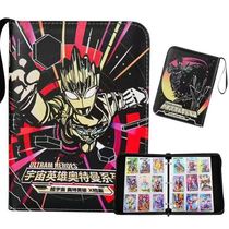 New Nine-Gate Ultraman Card Book Luxury Card Book Large-Capacity Childrens Card Collection Book Leather Zipper Card Holder