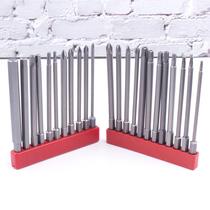 S2 steel 1 4 pneumatic air bit set cross plum blossom hexagonal set 23-piece electric screwdriver set