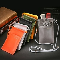 Barbershop high-end hairdressing tools scissor bag hairstylist crossbody trendy shoulder bag internet celebrity personality creative trendy haircut