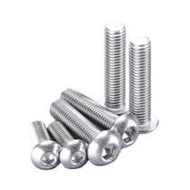 (Wenzhou) Round head 304 stainless steel hexagon socket screws M4M5-M12 ISO7380 pan head