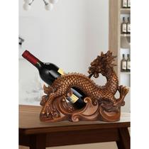 Creative zodiac dragon wine rack bottle storage rack by Master Pu Zeng (wine rack guest red hall wine cabinet decoration wine tray empty