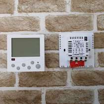 Electric heating film heating cable thermostat High-power LCD thermostat Concealed intelligent programming