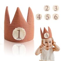 1Set Baby Birthday Hat Set Wooden Magic Wand Toy Cotton Soft