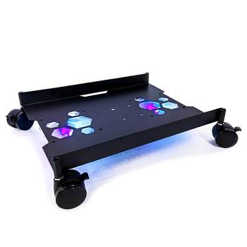 Sea view room widened main rack with rgb fan cooling main rack mobile computer main case bracket bracket e-sports