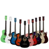 IRIN 38-inch color folk guitar 38A acoustic guitar beginner practice guitar ten colors optional instrument direct sale